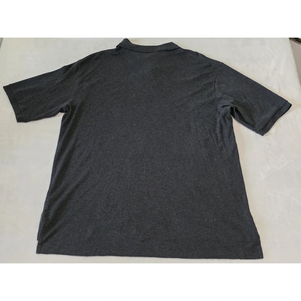 Polo Ralph Lauren Polo Shirt Mens XL Tall Charcoal Gray 100% Cotton Polo Golf T